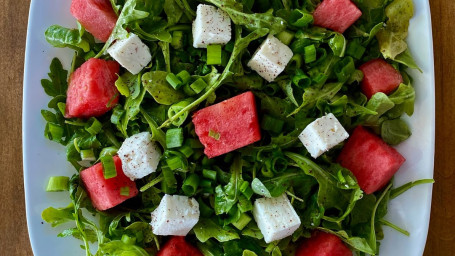 Arugula, Feta, And Watermelon Salad