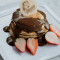 Nutella Strawberry Pancake Stacks