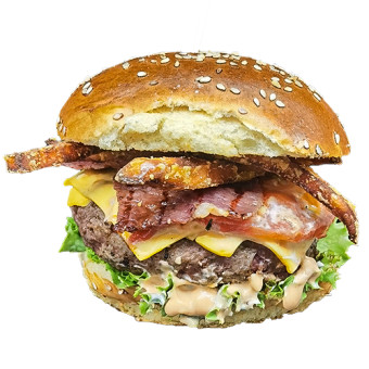 Burgeri Cu Bacon Premium