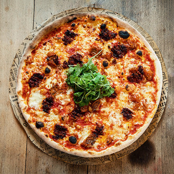 Pizza Nduja Calabrese (Picanta)