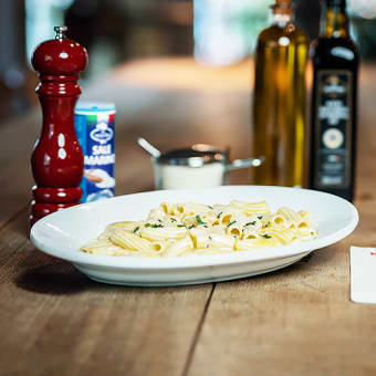 Rigatoni Gorgonzola (Vegetarian)