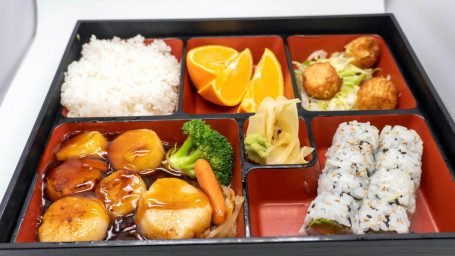 Teriyaki Scallop Bento Box