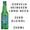 Cerveja Heineken Long Neck Zero Álcool 330Ml