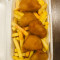 Chicken Balls Chips Sweet Sour Sauce