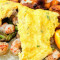 Rock Shrimp Asparagus Omelette