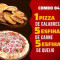 Combo Nº4 (1 Pizza De Calabresa 5 Esfihas De Carne 5 Esfihas De Queijo)