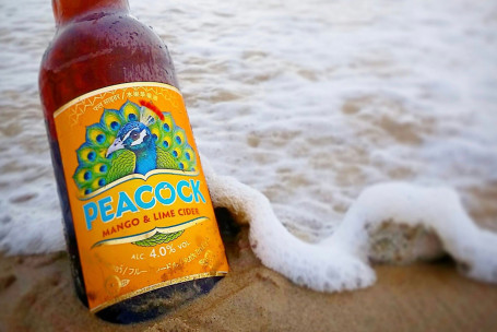 Peacock Mango Lime Cider