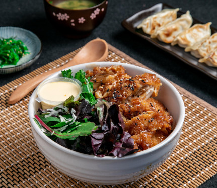 Tonkatsu Suace Chicken Katsu Rice Bowl