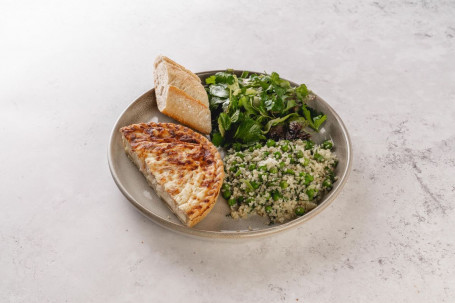 Quiche Lorraine With Couscous Salad