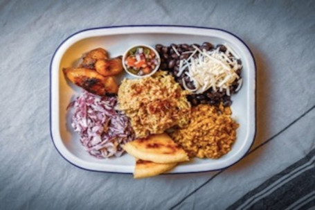 Chicken, Avocado, Slaw And Picadito Bowl