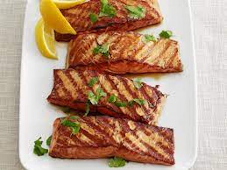 Fried Salmon Fillet