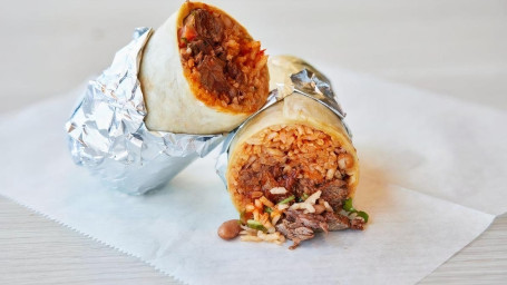 Super Steak Roja Burrito