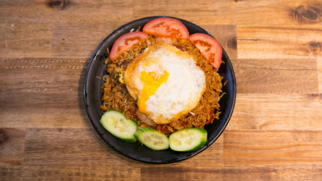 Nasi Goreng (Pork Sausages Prawns)