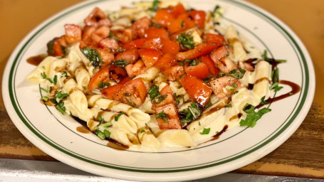 Bruschetta Pasta Alfredo