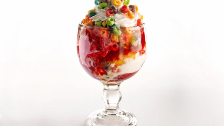 Raspberry Crunch Super Sundae