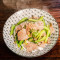 Stir Fry Noodle And Chinese Broccoli With Seafood