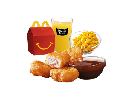 Happy Meal Chicken Mcnuggets (4 Bucăți Kāi Xīn Lè Yuán Cān Mài Lè Jī (4Jiàn)