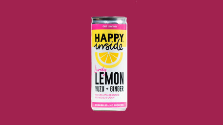 Happy Inside – Lămâie, Yuzu Și Ghimbir (250 Ml)