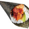 Zhì Shāo Mán Yú Niú Yóu Guǒ Shǒu Juǎn Eel Avocado Hand Roll