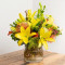 Seasonal Arrangement In A Vase