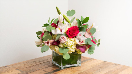 Anniversary Arrangement In A Vase