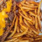 Philly Cheesesteak Served With Fries