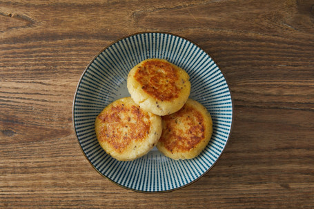 Baked Organic Tofu Patties 3Pcs Kǎo Yǒu Jī Dòu Fǔ Bǐng3Jiàn