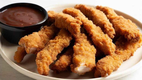 Side Jumbo Chicken Tenders (4) W/ Bbq Dipping Sos