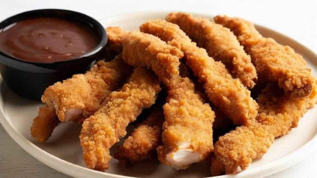 Side Chicken Tenders (4) Cu Sos Bbq Dipping Sos