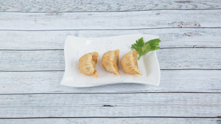 Deep Fried Beijing Style Pork Dumpling (D) Běi Jīng Zhū Guō Tiē