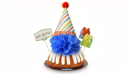 Tort Bundt Decorat De 8” Happy Bundt’day