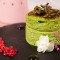 Matcha Brulee Mousse Cake