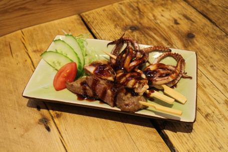 Grilled Mixed Skewers (3 Pieces) Shén Jǐn Chuàn