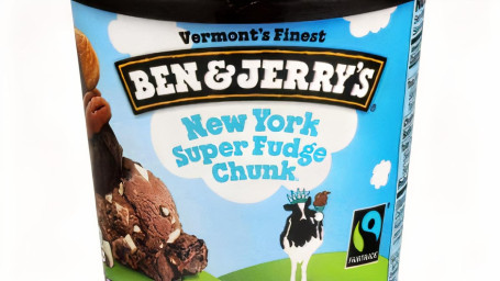 Ben Jerry's Pint Ice Cream New York Super Fudge Chunk