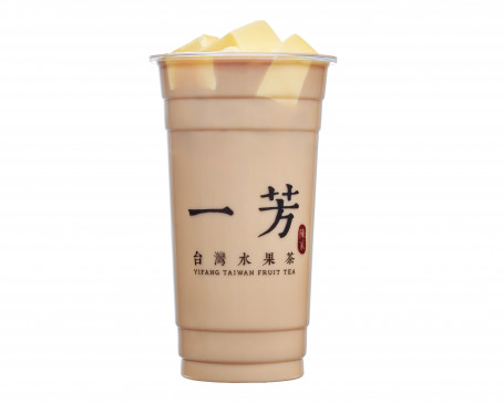 Large Caramel Pudding Milk Tea