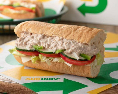 6 Cùn Wěi Yú Qián Tǐng Bǎo 6-Inch Tuna Sub