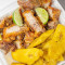 Chicharrón De Cerdo Con Tostones Fried Pork Belly With Plantain