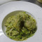 Qīng Jiàng Yě Gū Jī Ròu Yì Dà Lì Miàn Chicken And Mushroom Pasta With Pesto Sauce