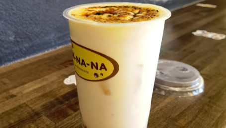 Creme Brulee Boba Jasmine Tea