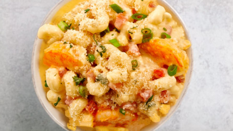 Shrimp Bruschetta Mac And Cheese