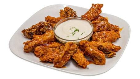 12 Piece Wing Sampler (2-3 Flavors)