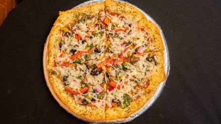 12 Whole Vegan Meat Deluxe Pizza