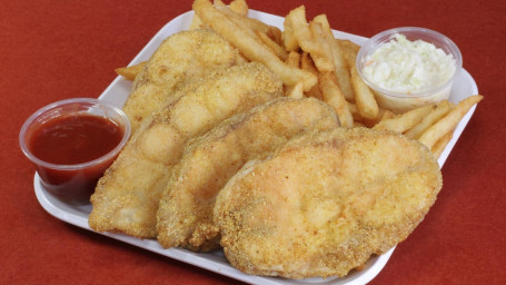 100 Bone-In Catfish With Fries