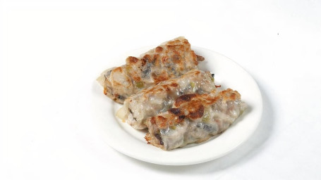 Pan Fried Pork Meat Roll Cài Ròu Juǎn