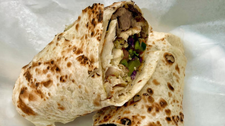 Sandstorm Laffa Steak Shawarma Chicken Shawarma Falafel