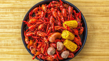 3. 5 Lbs Crawfish, 2 Corn, 3 Potatoes, 2 Sausage