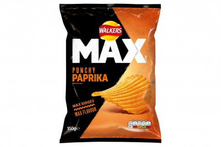 Walkers Max Chips Paprika 150G