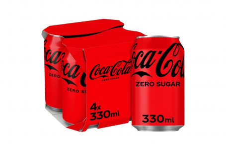 Coca Cola Zero Sugar 330Ml 4Buc