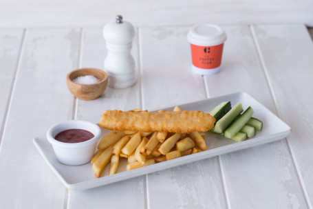 Fish And Chips Pentru Copii (2220 Kj)