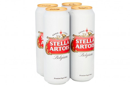 Stella Artois Belgia Premium Lager Doze De Bere 4 X 568Ml